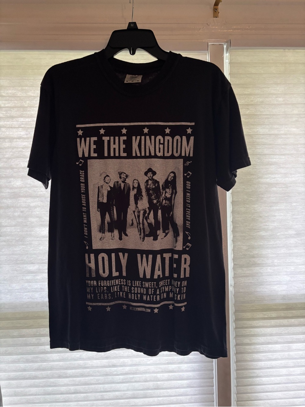 'Holy Water' Graphic Tee - Black